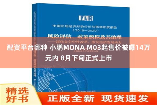 配资平台哪种 小鹏MONA M03起售价被曝14万元内 8月下旬正式上市